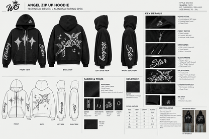 "ANGEL ZIP UP"
